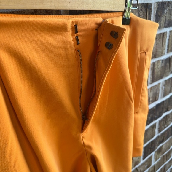a new day Women's High Waist Orange Shorts - Picture 4 of 7
